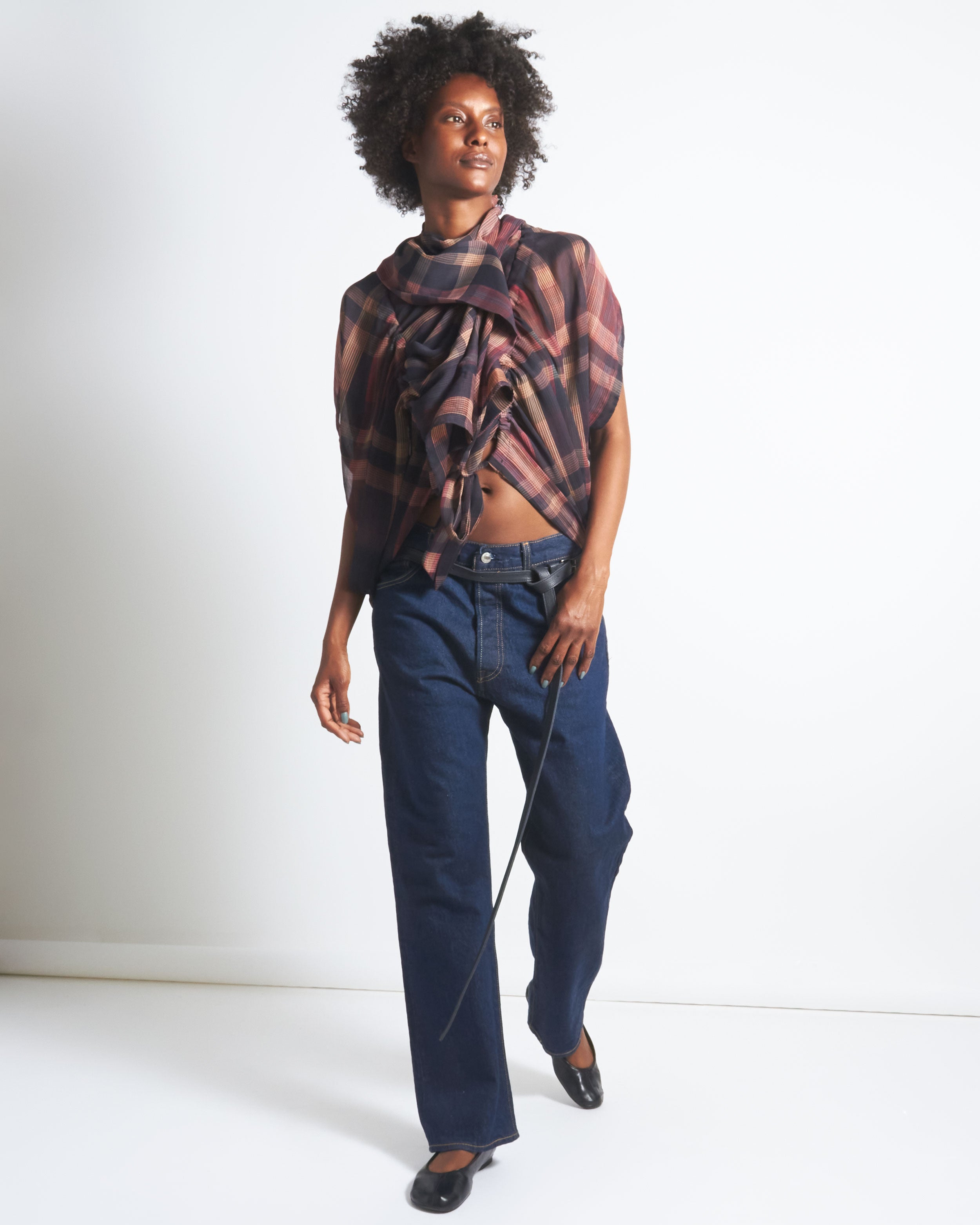 maliamills.com - kusama kimono - patti plaid - pre-order