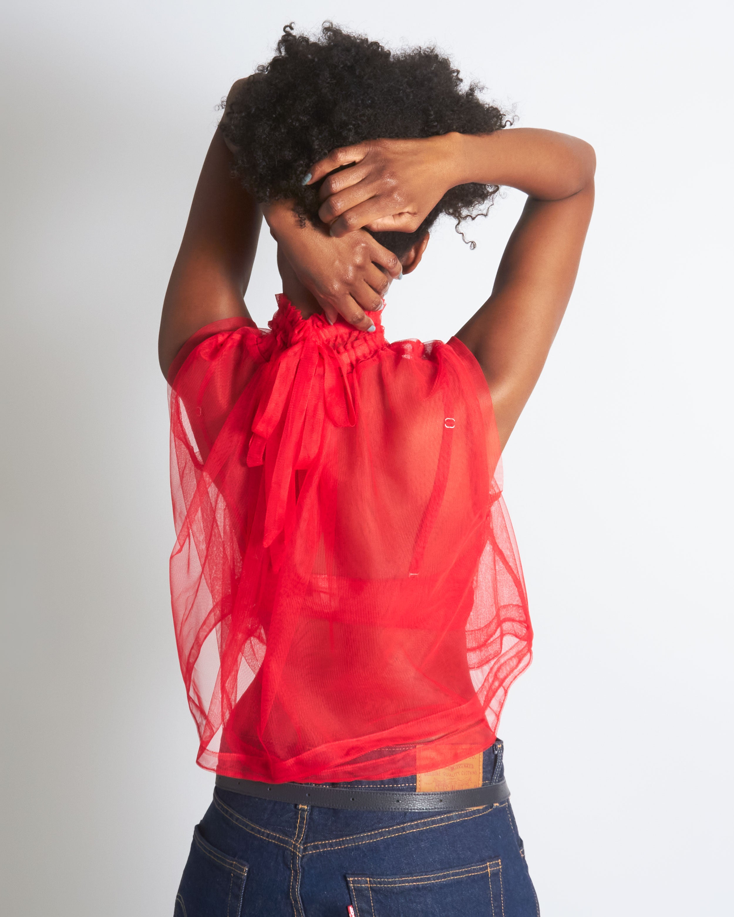 maliamills.com - tulle girl next door - red tulle