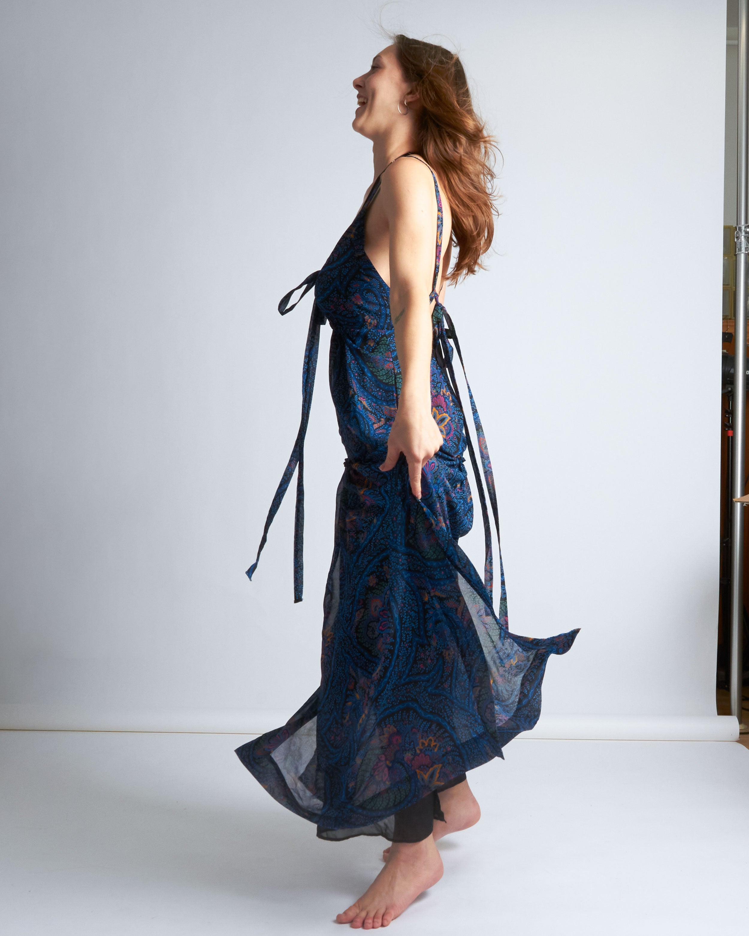 anastasia dress | malia mills TOYAMA PAISLEY CHIFFON / MEDIUM