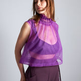 maliamills.com - arcana blouse - aurora purple tulle