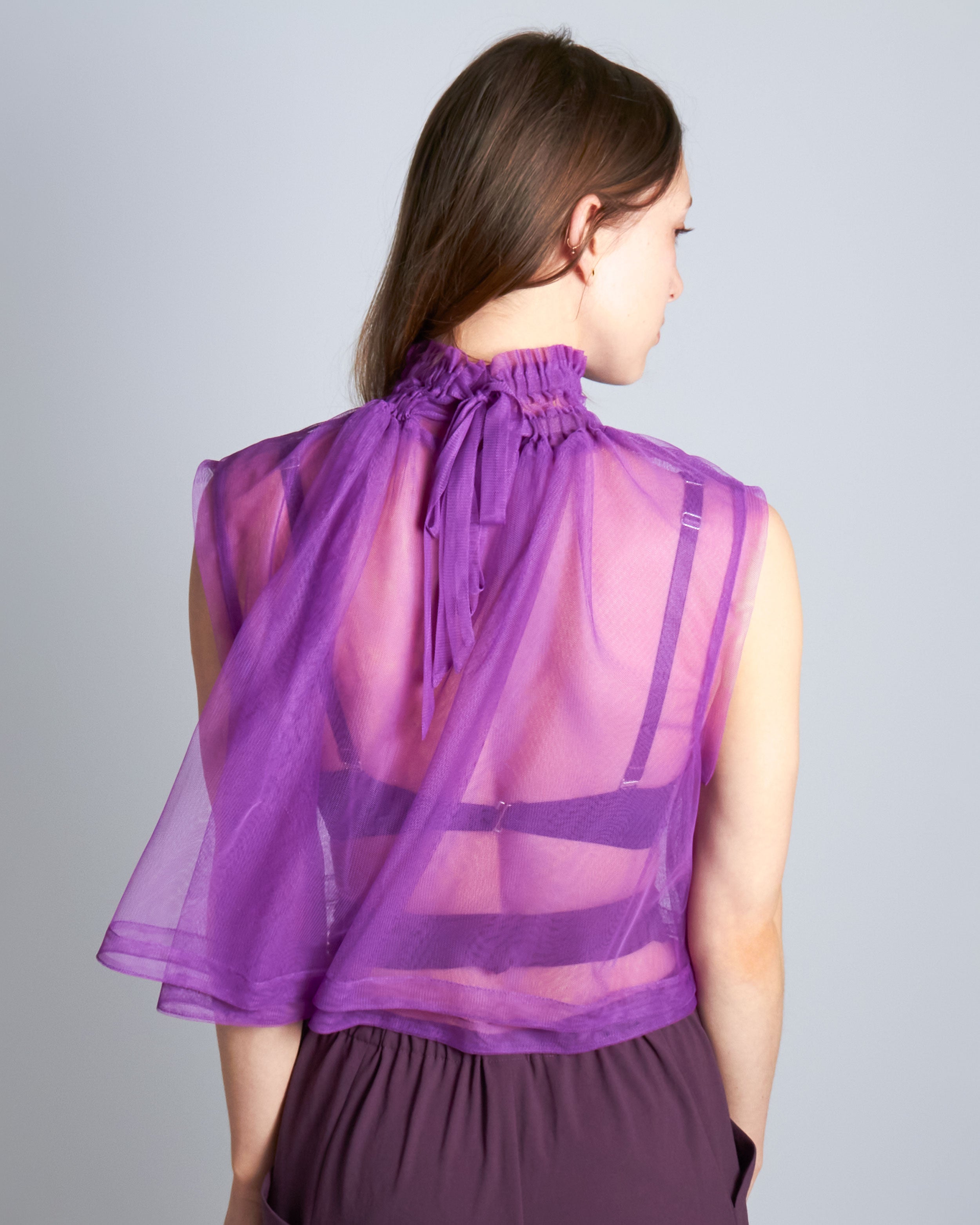 maliamills.com - arcana blouse - aurora purple tulle