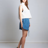 maliamills.com - suzette short - benatar blue silk