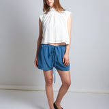 maliamills.com - suzette short - benatar blue silk
