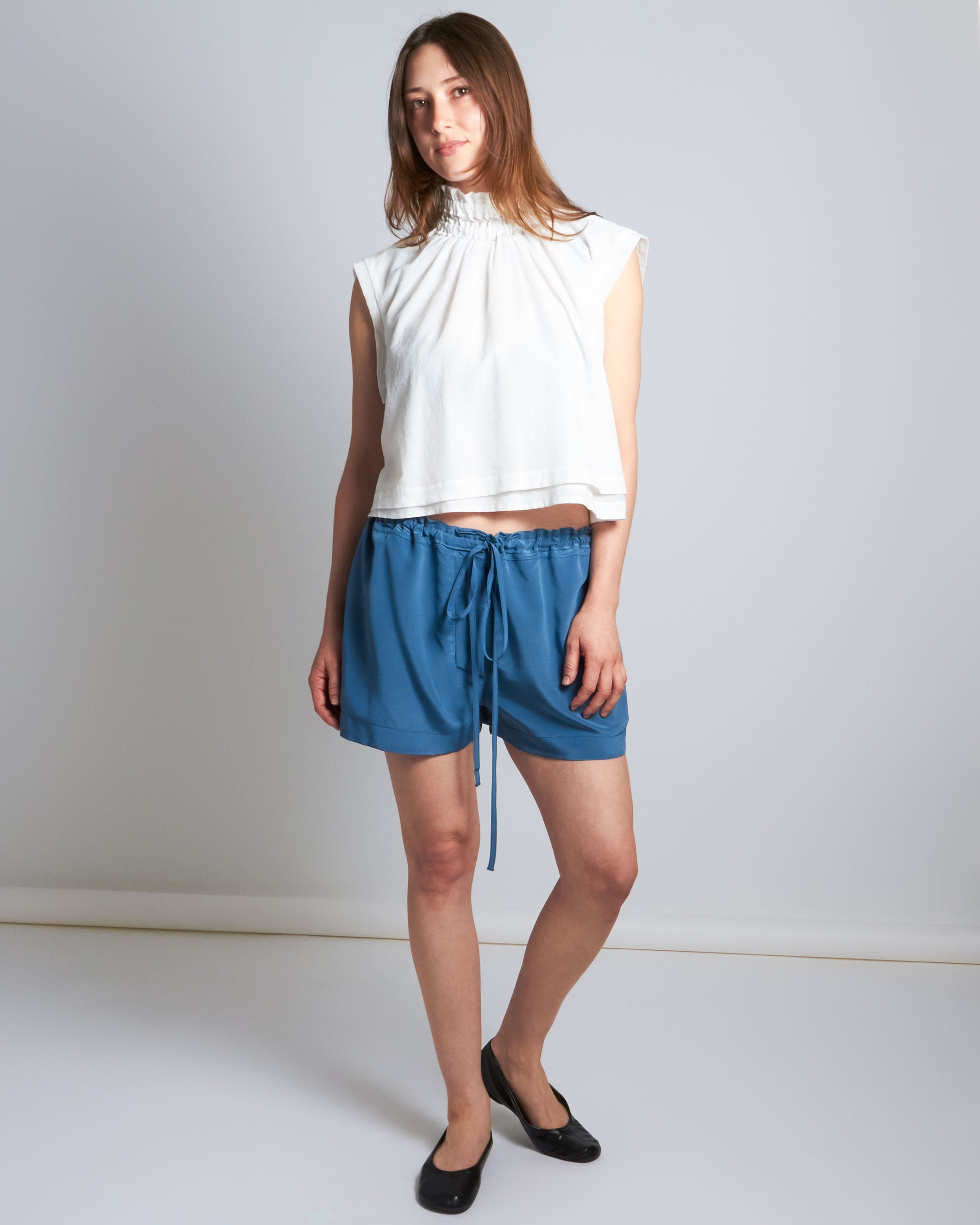 maliamills.com - suzette short - benatar blue silk
