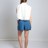 maliamills.com - suzette short - benatar blue silk