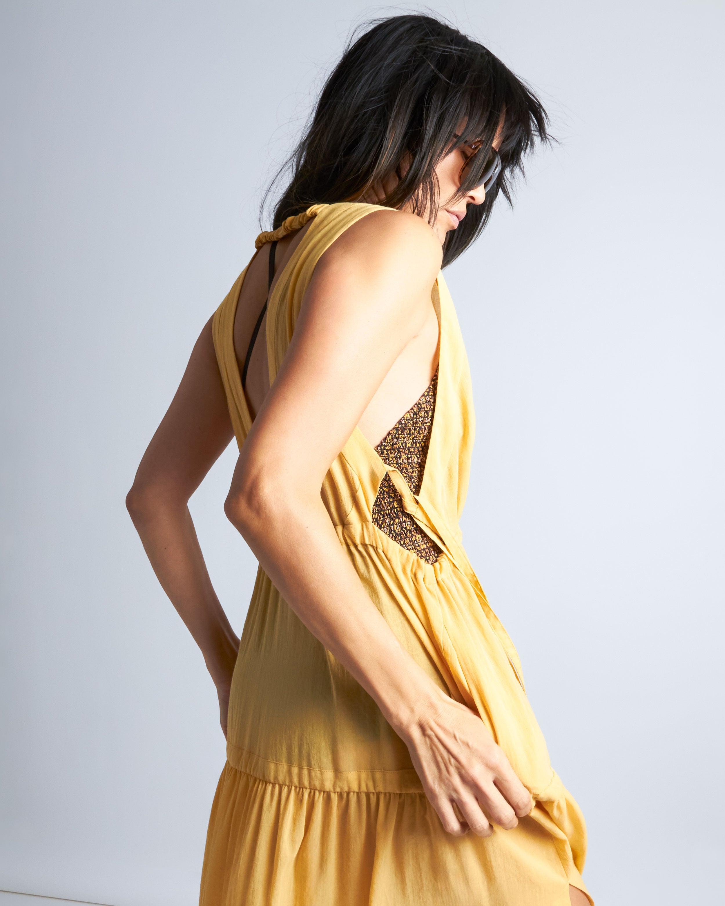 maliamills.com - blondell coverup - cassatt yellow cotton chiffon
