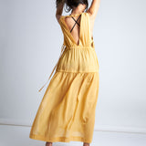 maliamills.com - blondell coverup - cassatt yellow cotton chiffon