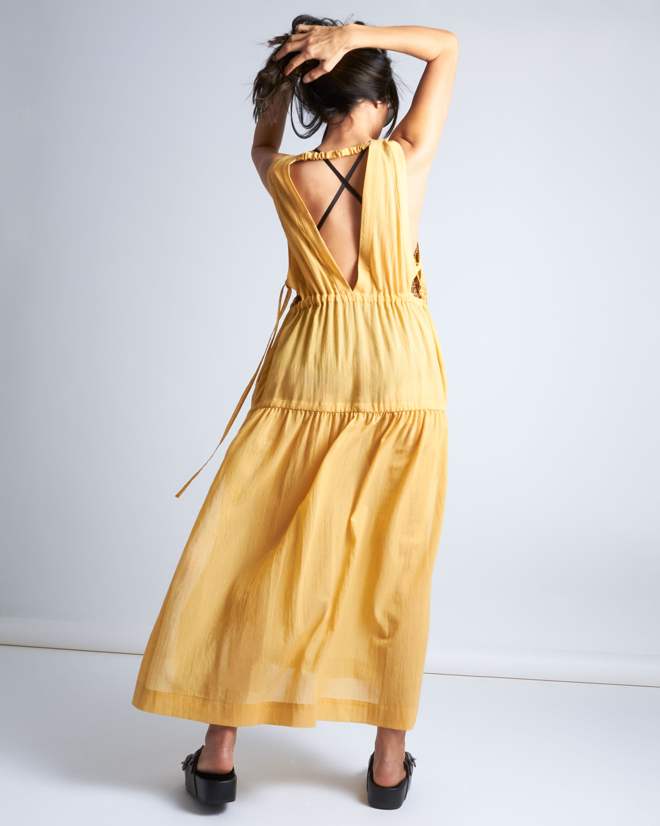 maliamills.com - blondell coverup - cassatt yellow cotton chiffon