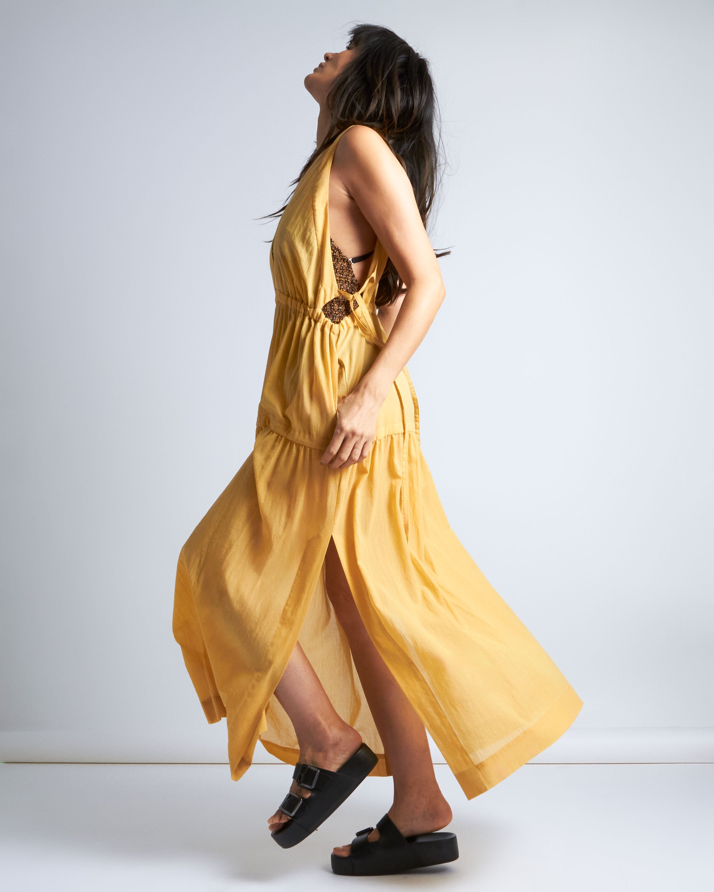 maliamills.com - blondell coverup - cassatt yellow cotton chiffon