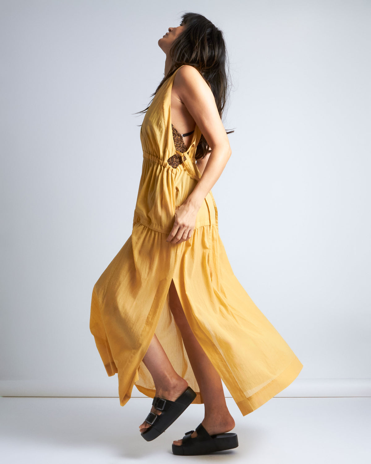 maliamills.com - blondell coverup - cassatt yellow cotton chiffon
