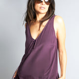 maliamills.com - josephine tunic - pixie purple silk