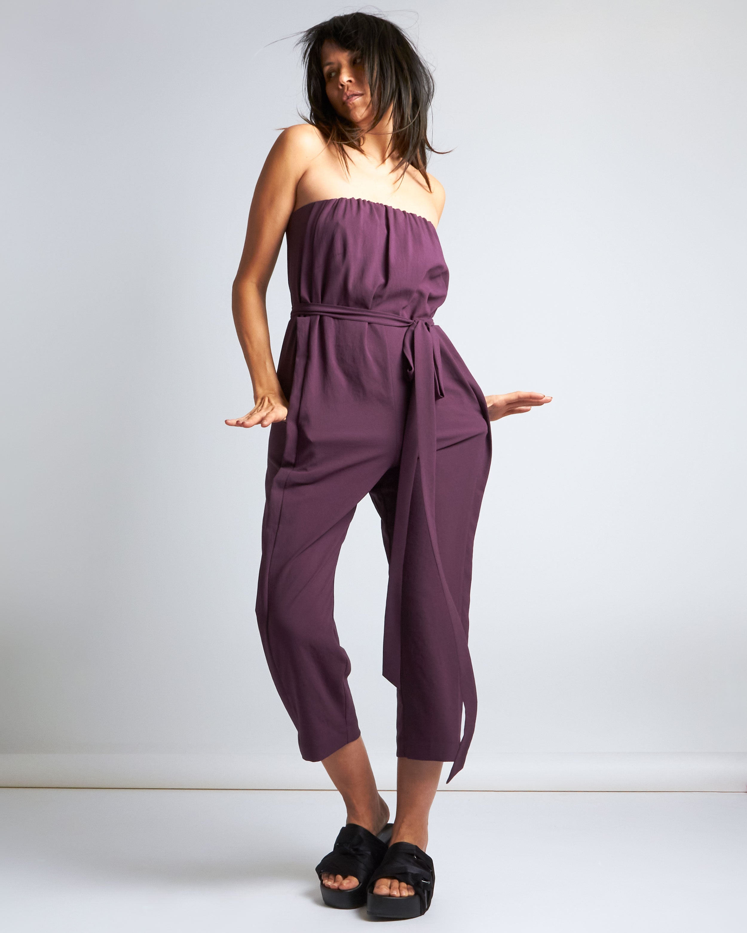 maliamills.com - monte carlo jumpsuit - lothian purple crepe