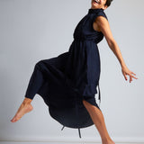 maliamills.com - florence dress - binoche navy georgette