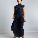 maliamills.com - florence dress - binoche navy georgette