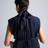 maliamills.com - florence dress - binoche navy georgette