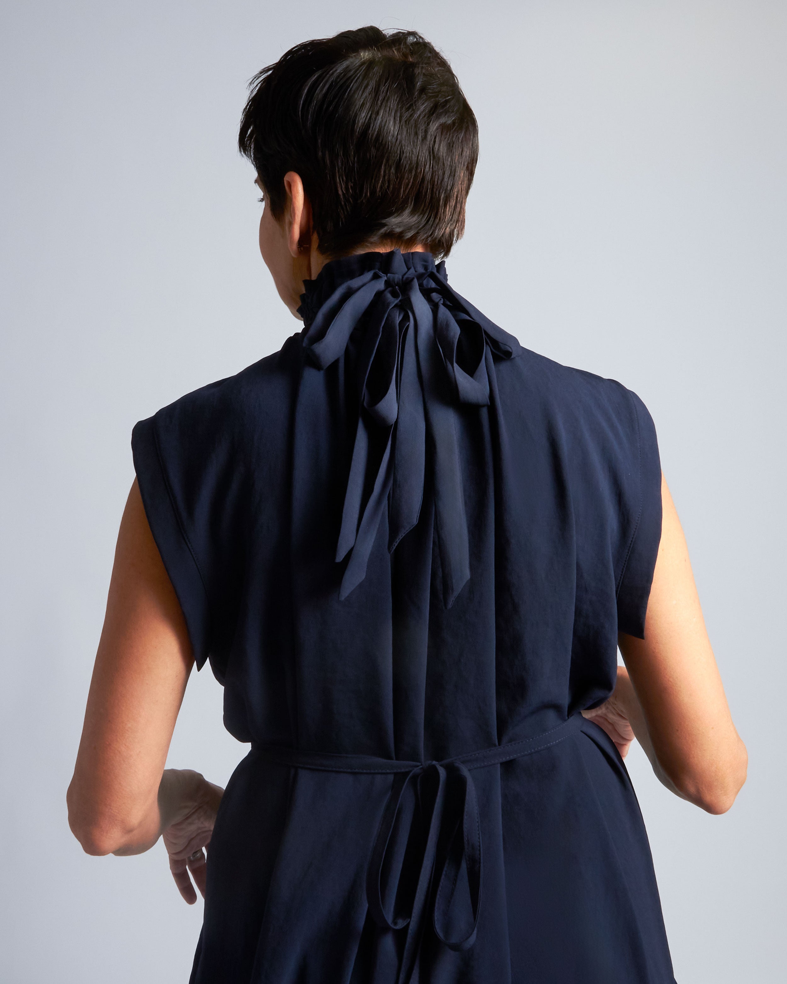 maliamills.com - florence dress - binoche navy georgette
