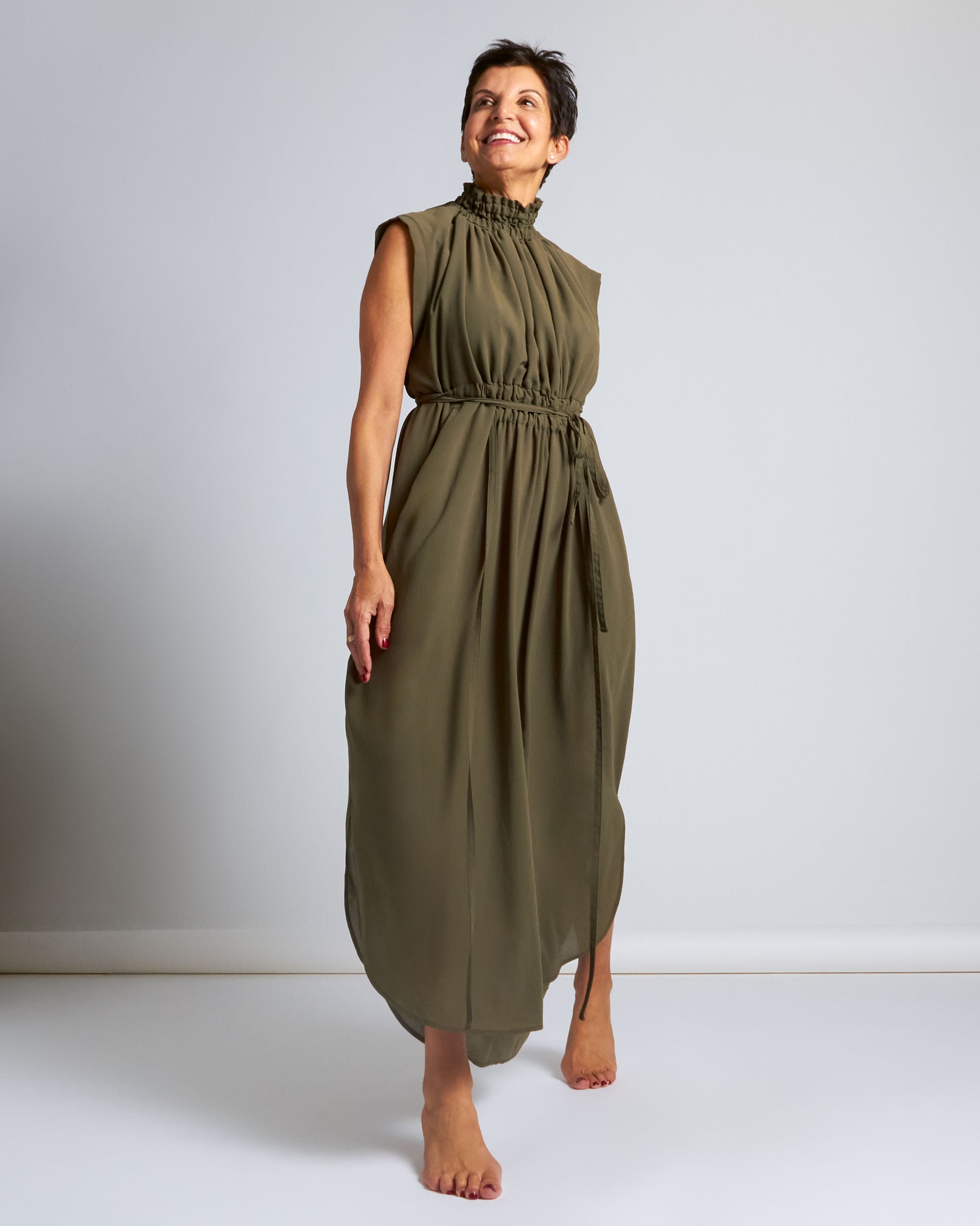 maliamills.com - florence dress - shelby green georgette