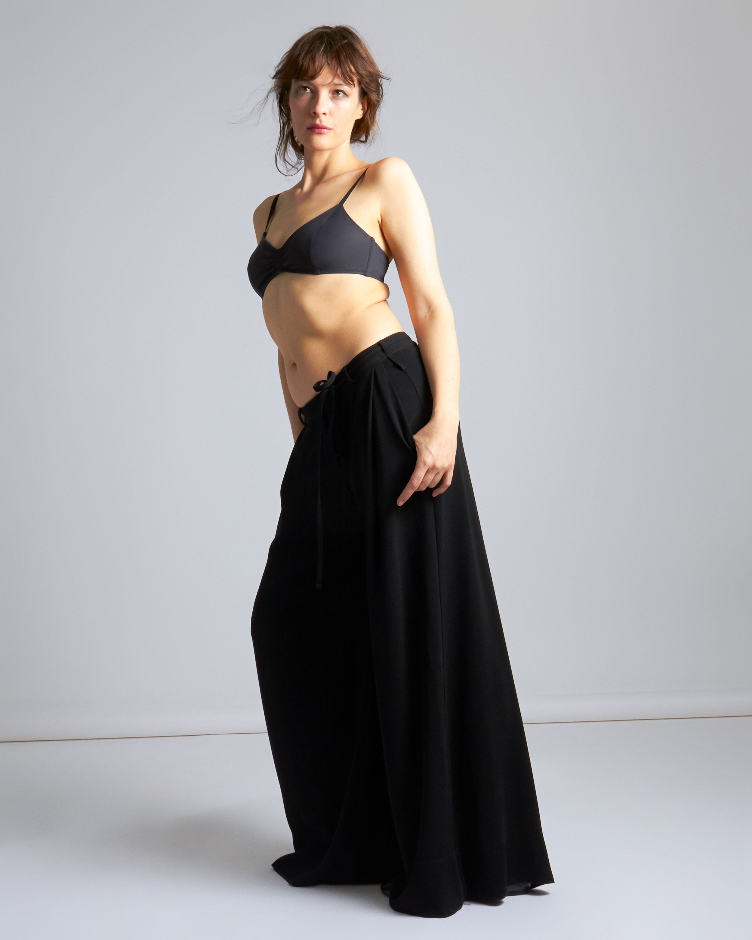 maliamills.com - paloma pant - black heavy crepe - pre - order