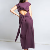 maliamills.com - jade dress - lothian purple crepe