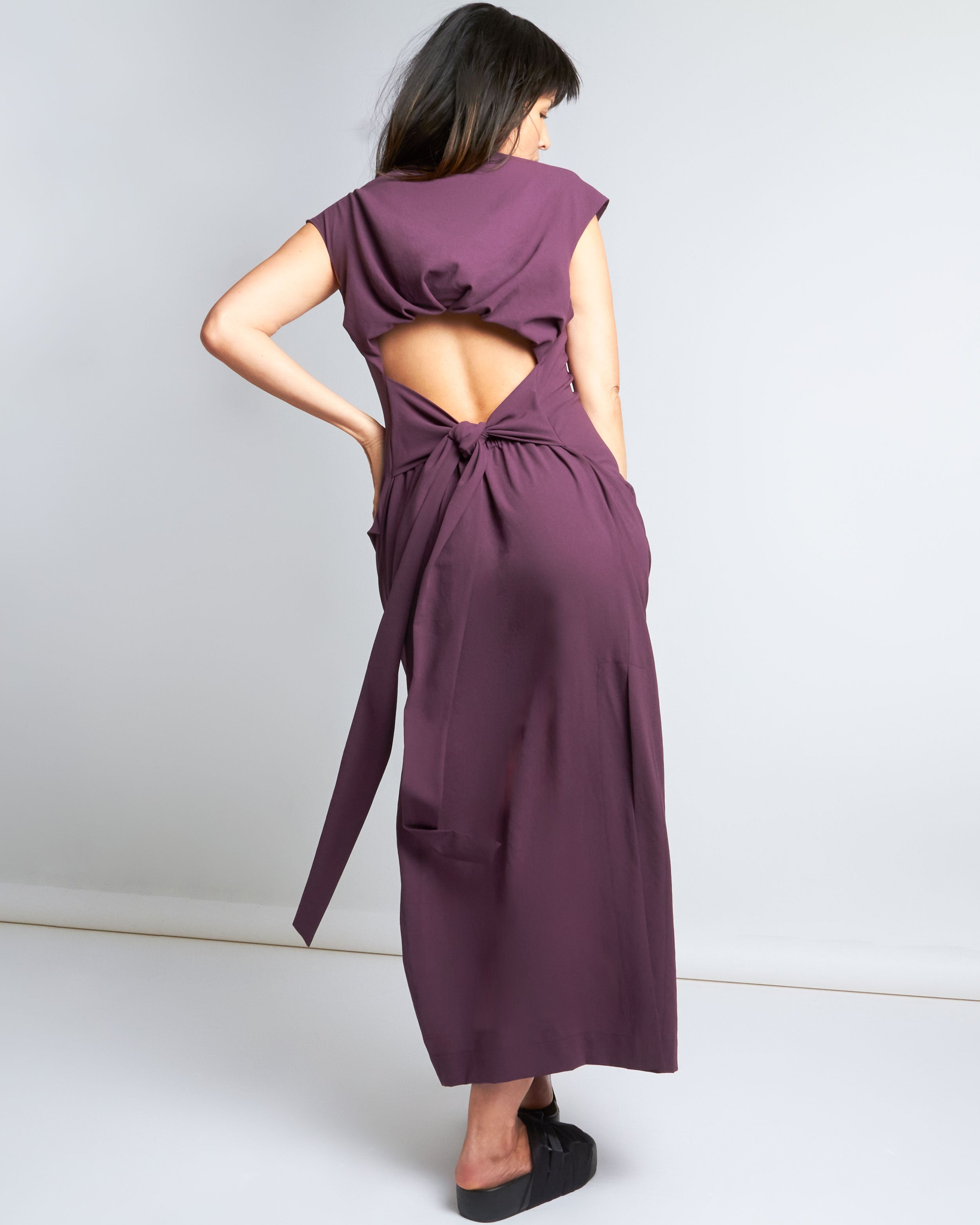 maliamills.com - jade dress - lothian purple crepe
