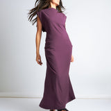 maliamills.com - jade dress - lothian purple crepe