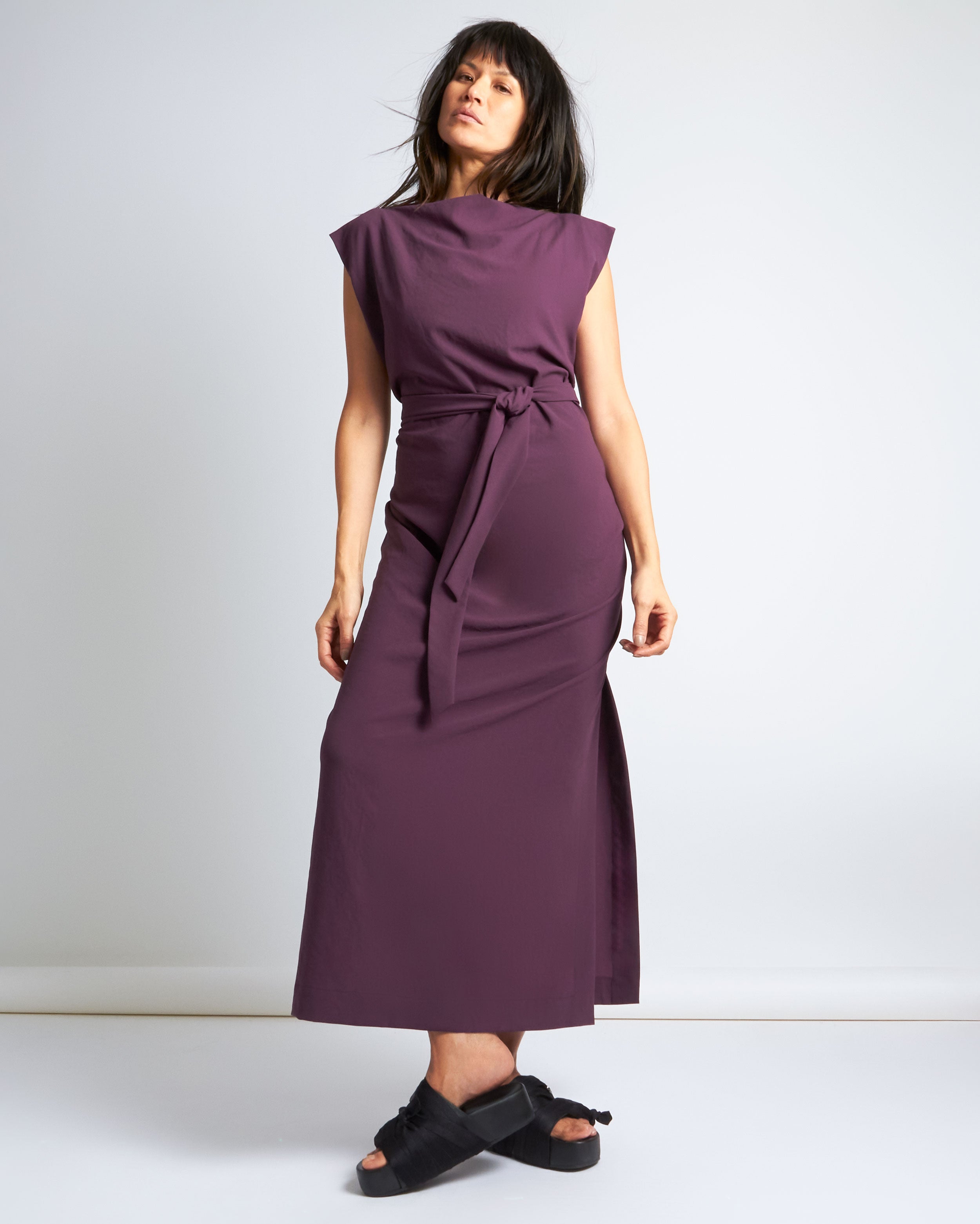 maliamills.com - jade dress - lothian purple crepe