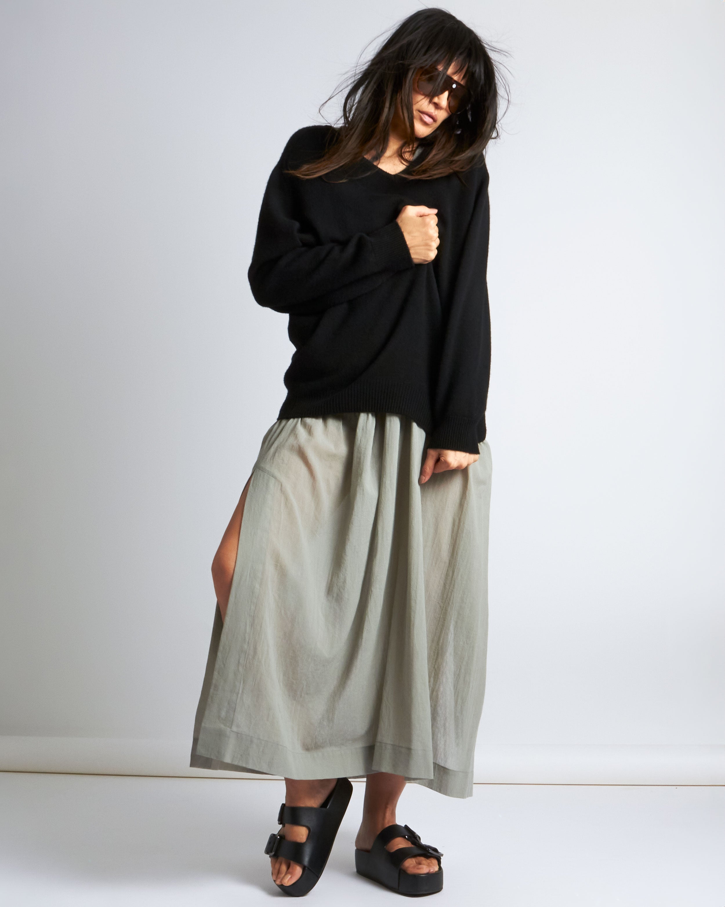 maliamills.com - blondell coverup - lilla green cotton chiffon