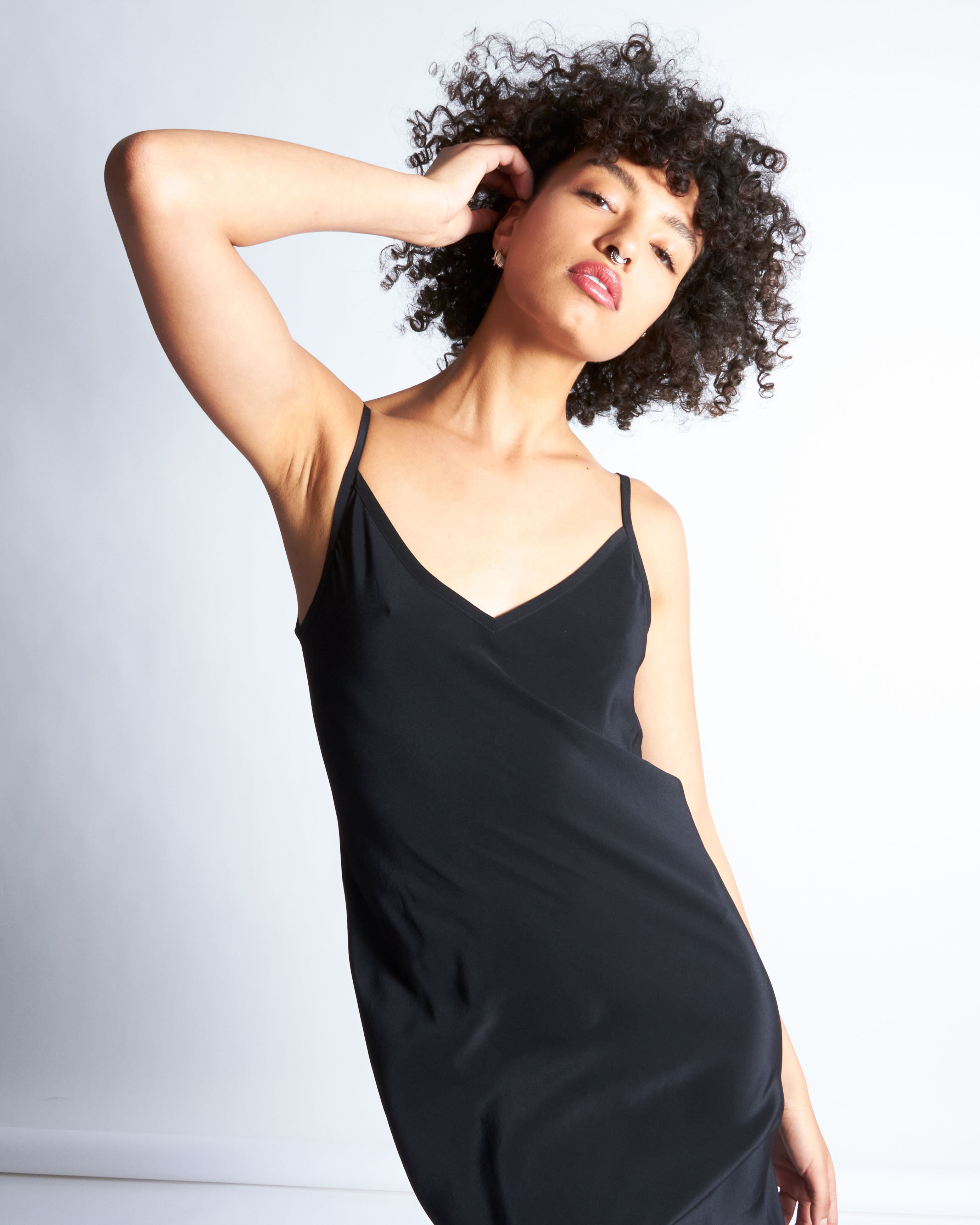 maliamills.com - amber slip dress - black silk