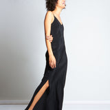 maliamills.com - amber slip dress - black silk