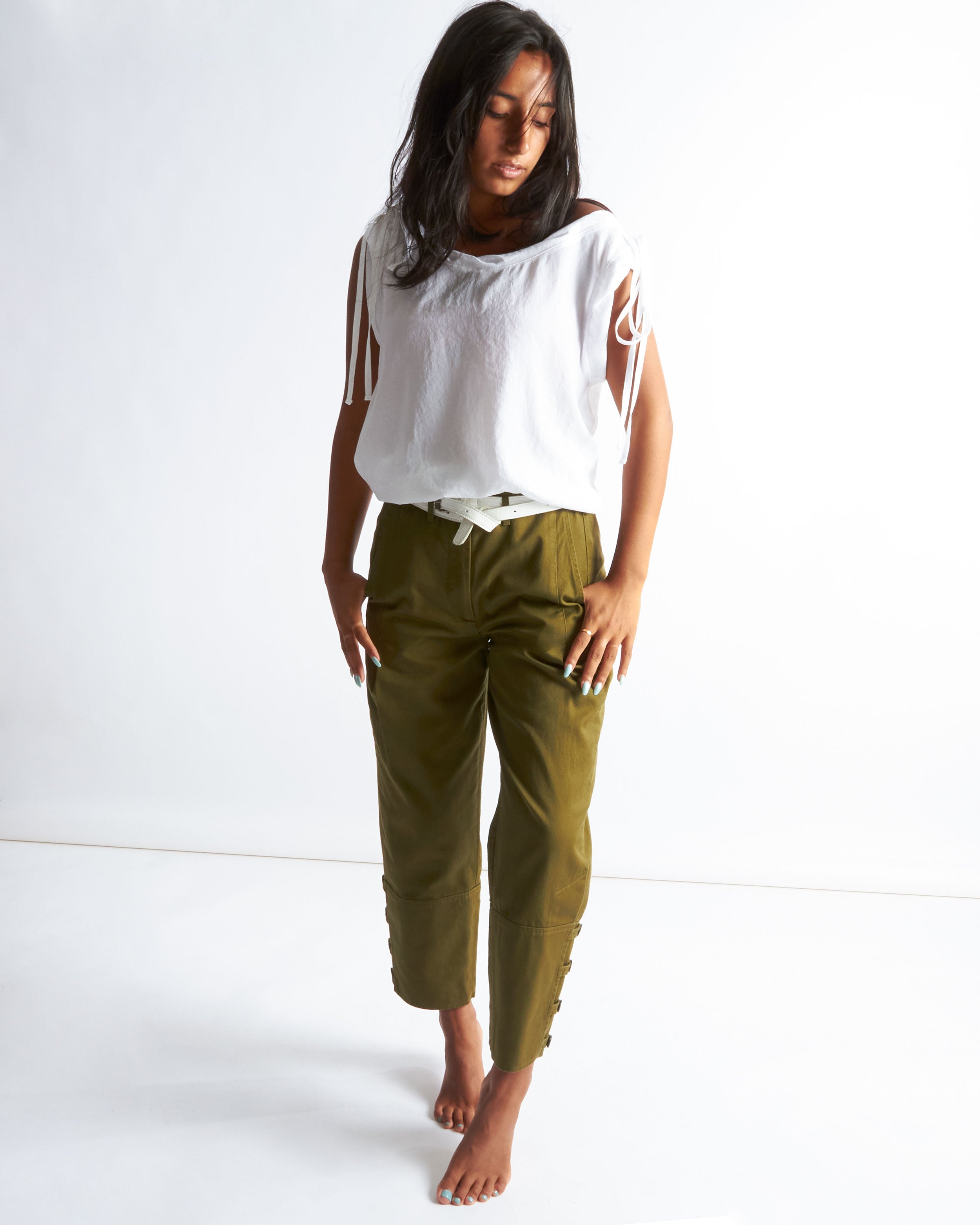 maliamills.com - anishka pant - hazel green twill