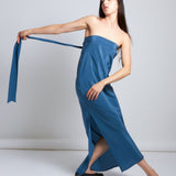 maliamills.com - kara skirt - benatar blue silk