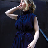 maliamills.com - florence dress - binoche navy georgette