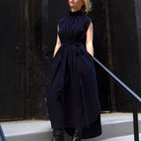 maliamills.com - florence dress - binoche navy georgette